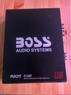 Boss 1100 amp
