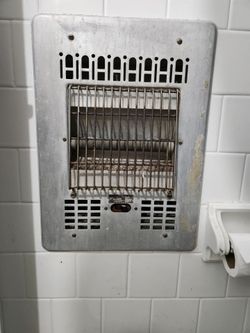 Vintage wall heater