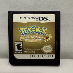 Nintendo DS Pokemon HeartGold Version Authentic