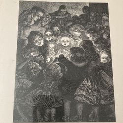 1886 Drawing Snapdragon