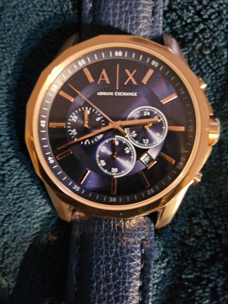 Rada Domino Mens Watch And Armani Exachange Watches Plus Several Other Wayches 