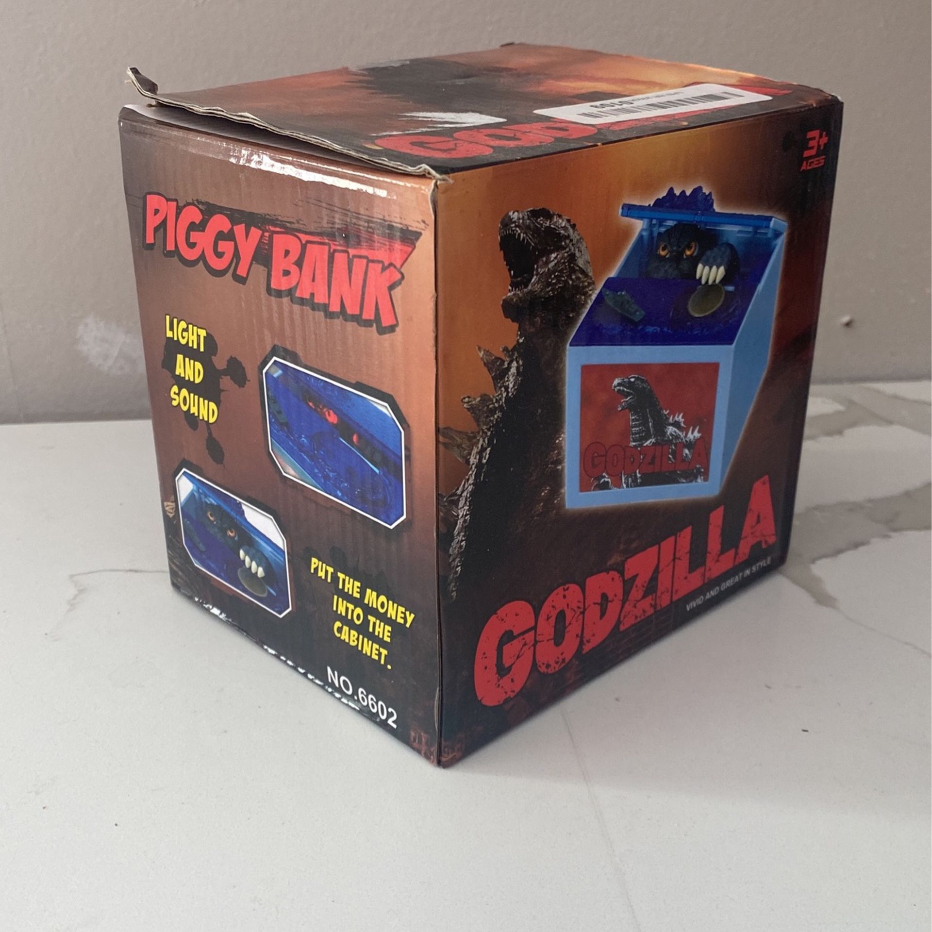 Godzilla Piggy Bank