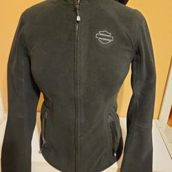 Harley Davidson Womens Waterproof Fleece Willie G Jacket Size Small