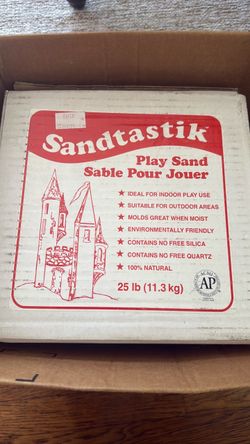 NEW - Sandtastic play sand - 50lbs