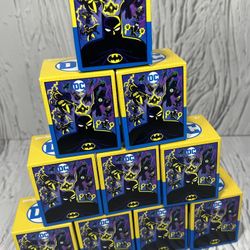 Lot Of 10x Wendy's Kid’s Meal DC Mini Figures & Cards Mystery Blind Box 2024 NEW