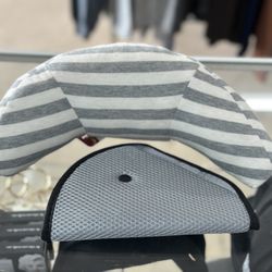 Car Seat Travel Pillow & Seatbelt Adjuster