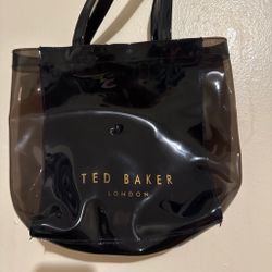 Ted baker black small tote.