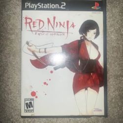Red Ninja: End of Honor PS2 [Read Desc]