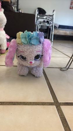 Purple fairy dog