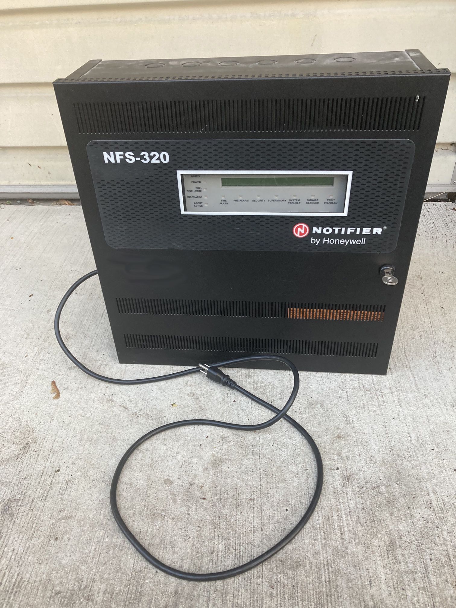 Notifier NFS-320 (by Honeywell) used fire alarm Panel