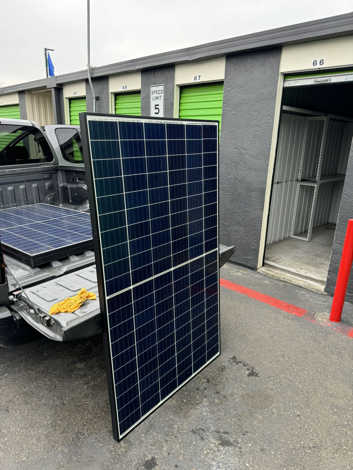 Off Grid Risen Solar panels