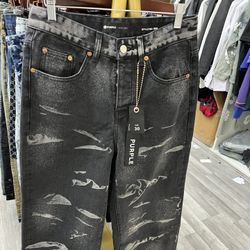 Purple Jeans Size 30