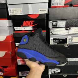 Jordan Black Hyper Royal 13s size 10.5 VNDS