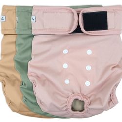 Doggie Diapers Set Of 3 Size Medium 