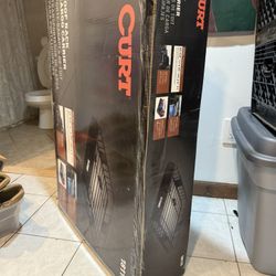 Curt 18115 Universal 42x37” Black Steel Roof rack Cargo Carrier