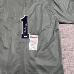 Bobby Richardson Signed Autograph Custom Jersey- JSA Coa- New York Yankees