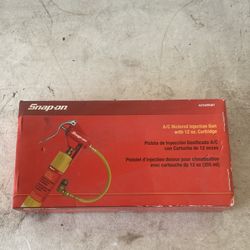 Snap-On AC A/C Metered Injection Gun w/ 12oz Cartridge 