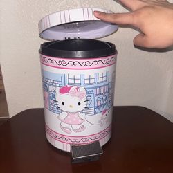 Sanrio Hello Kitty Garbage Can