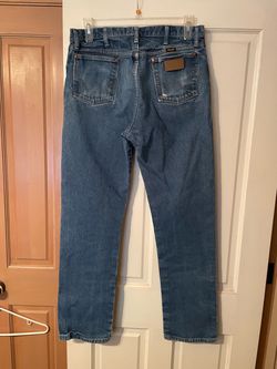 Men’s Wrangler 13MWZ Denim Jeans 36x34