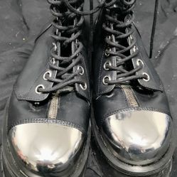 Demonia Platform Boots w/ Steel Toe