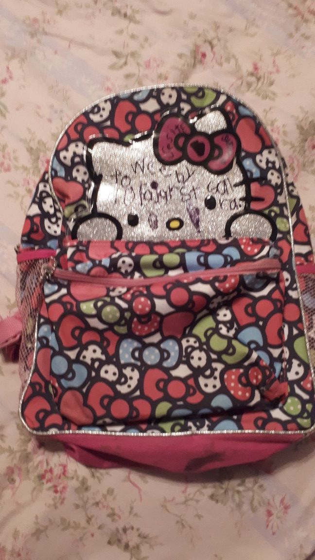 Good Condition Hello Kitty Backpack