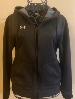 Under Armour dark gray Zip-Up Hoodie