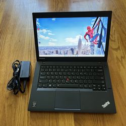 14 inches Lenovo ThinkPad T440 Laptop Win11 Pro i5 @2.5Ghz SSD 128Gb RAM 8GB Microsoft Office 2021 Optional