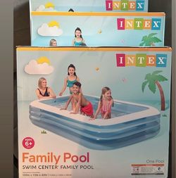 Intex Swim Center Family Inflatable Pool