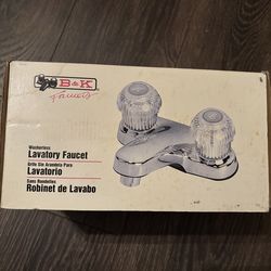 B & K bathroom faucet