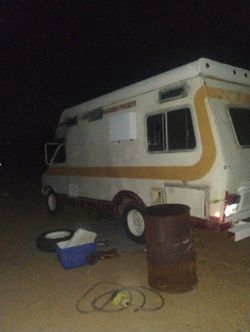 1974 Dodge Sortsman Rv Van Runs And Drives 318 Mopar
