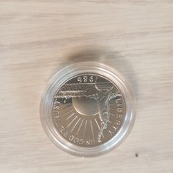 Beautiful 1986 Commemorative Coin Half Dollar 
