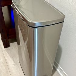Stainless steel trash bin free