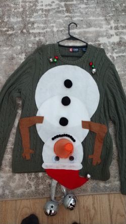 Funny Ugly Christmas sweater size XL