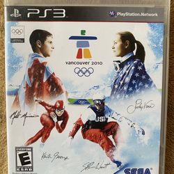 Vancouver 2010 The Official Video Game of the Olympic Winter Games (PS2) CIB!