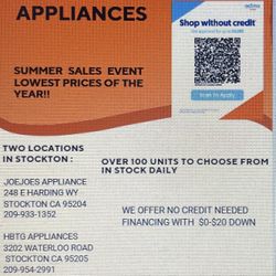 Used Appliances Two Locations In Stockton 