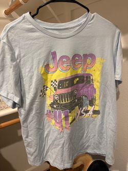 Jeep Graphic T-Shirt Light Blue