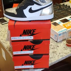 Jordan 1 Silver Toe. 