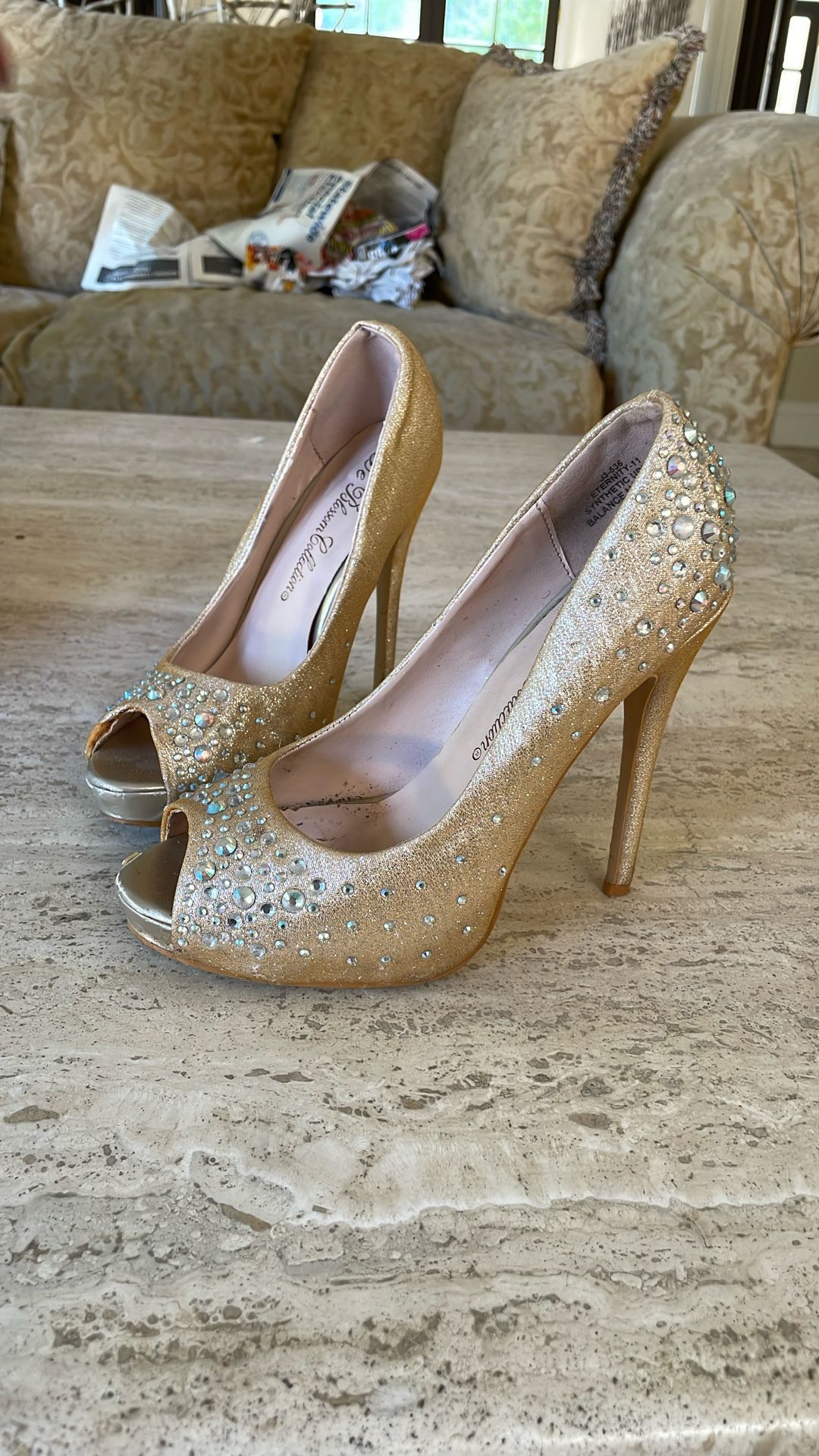 Elegant Peep Toe High heels / Wedding / Party