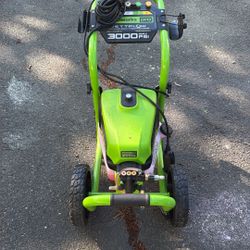 Greenwork Pressurewasher 3000psi