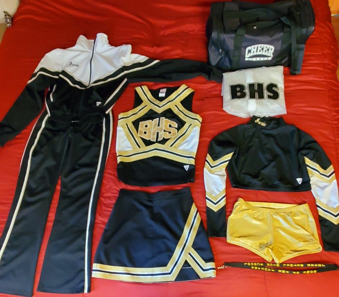 VARSITY Bethel High School 6-pc Cheerleader Uniform Set