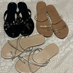 3 WOMEN’S SANDALS