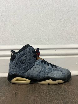 Washed denim 6 retros