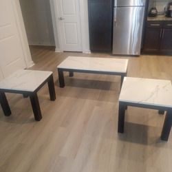 New Living Room Marble Table Set