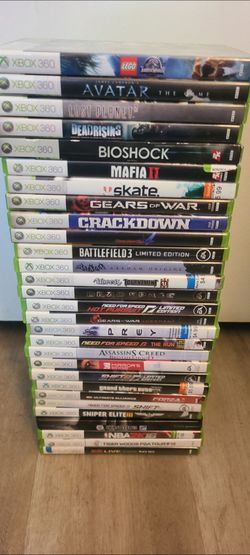 Xbox 360 games 4 for $30