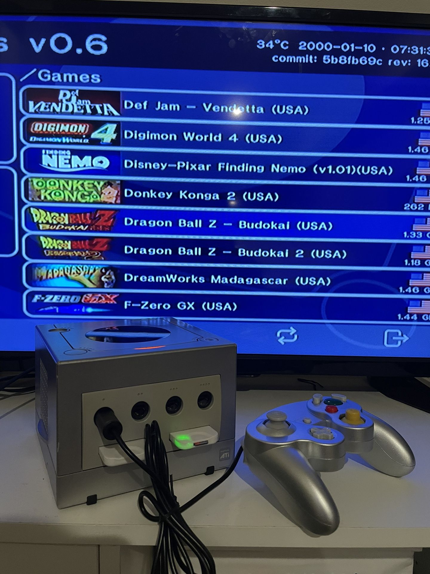 Nintendo GameCube With Games