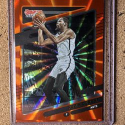 2021-22 Panini Donruss - Kevin Durant #8 Holo Orange Laser B282