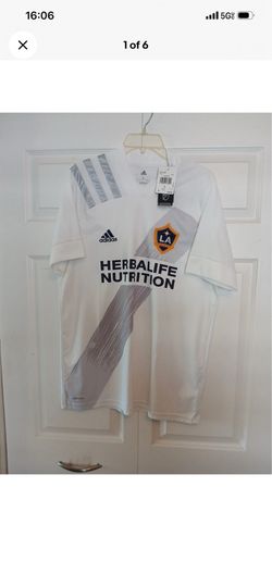 adidas lLos Angeles Galaxy Soccer jersey Size Large 42-44