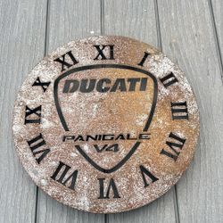 Wall Art Ducati Panigale V4 Steel Wall Art 