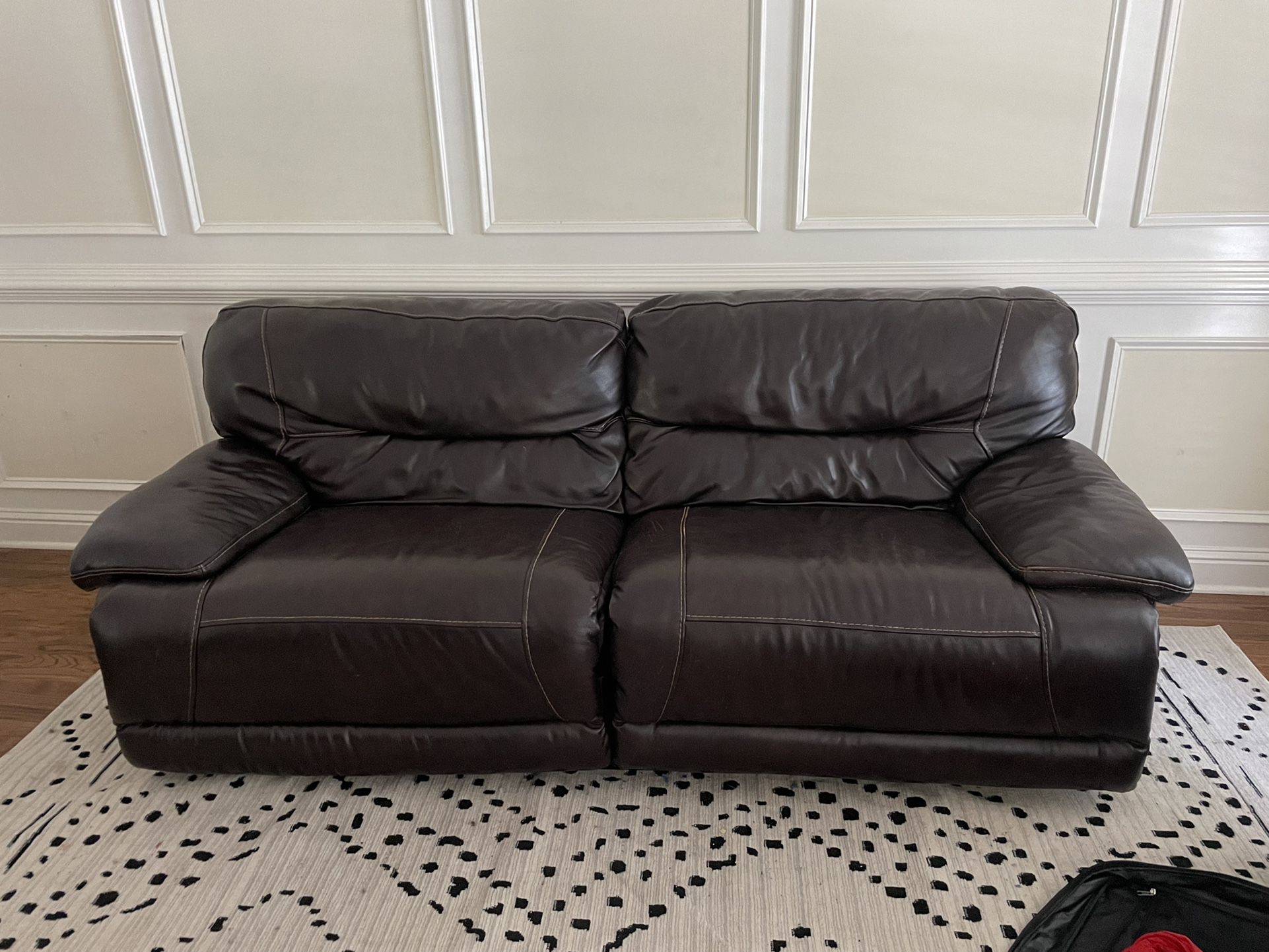 leather reclining sofa atlanta