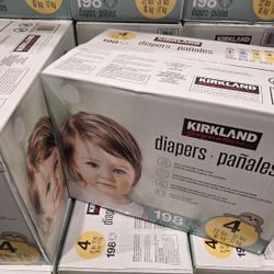 Kirkland Diapers, Size 4